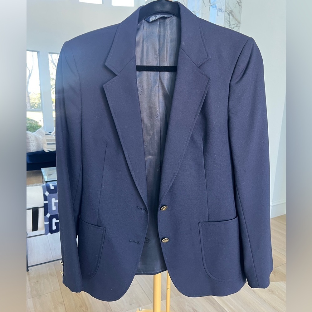 Vintage Wool Burberry Blazer